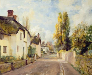 Village Street Scen